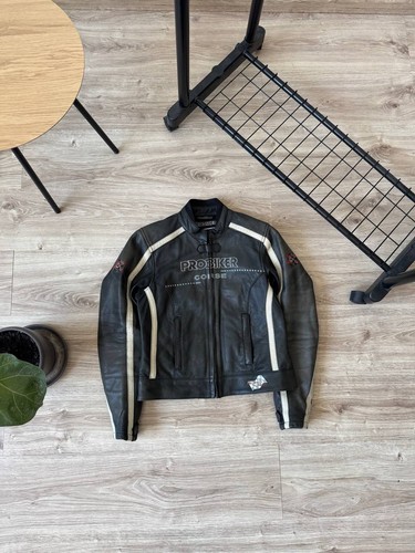 Giacca pelle vintage y2k - giacca,