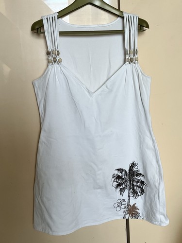 Top bianco estivo 46 - estivo, tg