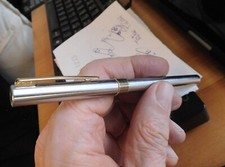 Penna Stilografica Aurora mod. Marco Polo a Cartuccia anno 1984