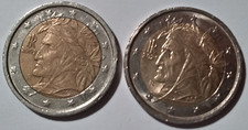 2x Italia Moneta Commemorativa