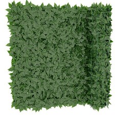 Siepe edera finta artificiale ultra coprente anticaduta rotolo rete frangivista