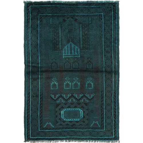 Tappeto overdyed fatto - , a