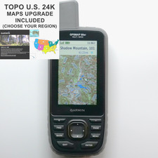 Garmin GPSMAP 66sr con mappe aggiornamento TOPO U.S. 24K topografico alto dettaglio