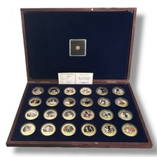 Principessa Diana Lei Vita Ritratta Commemorative Moneta Set - Del Galles