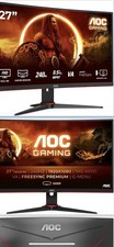 AOC C27G2ZE/BK 27" 240 Hz Full HD WLED Gaming Monitor Curvo 1500R - Nero