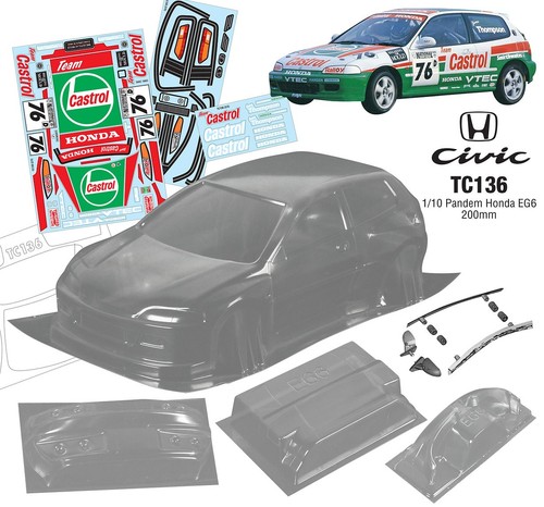 Teamc racing honda civic eg6 - honda,