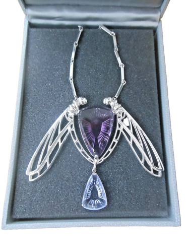 Collana libellula ciondolo
