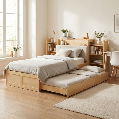 Letto 90x200cm con - , contenitore