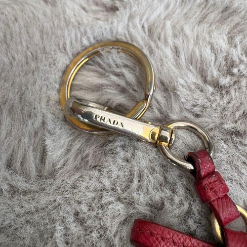 Portachiavi prada cuore pelle - portachiavi,
