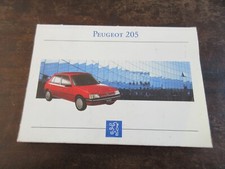 Peugeot 205 1994 OEM Manuel du