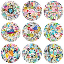 100 PEZZI Adesivi Slogan