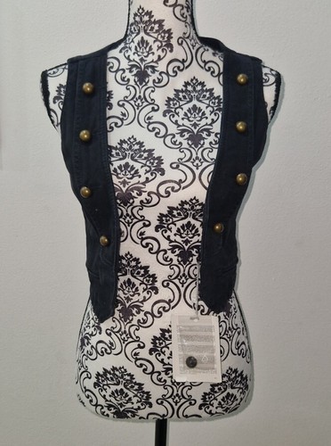 Gilet panciotto donna nero - gilet,