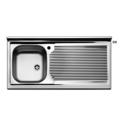 Lavello appoggio acciaio inox - lavello,
