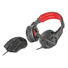 Kit TRUST GXT 784 Mouse e Cuffie Gaming Comfort Over-Ear e Illuminazione LED