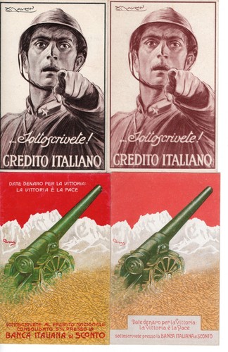 Lotto 4 cartoline - 40,