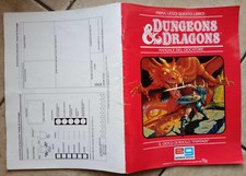 DUNGEONS & DRAGONS REGOLE SET BASE  E.G. - 1986 1 EDIZIONE SOLO  1 MANUALE
