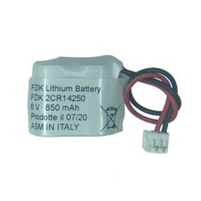 FDK pacco batteria al litio 6V