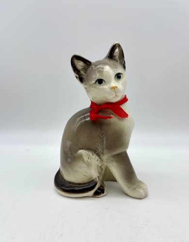 Statuina gatto bianco - , grigio