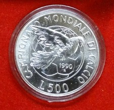 Moneta 500 argento mondiali - 500,