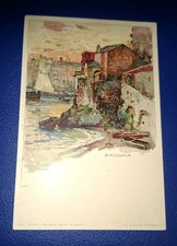 cartolina postale paesagistica savona formato piccola condizioni come da foto