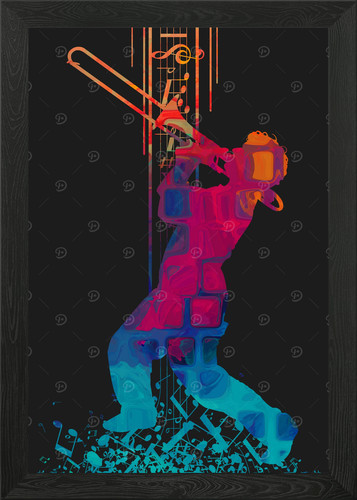 Love music trombone - love,