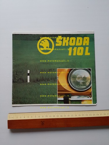 Skoda 110 1972 depliant - 110,