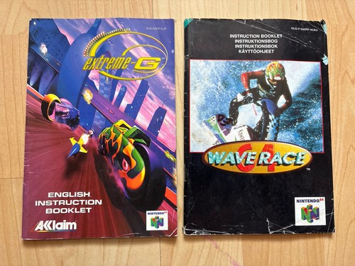 Nintendo n64 libretto - nintendo,