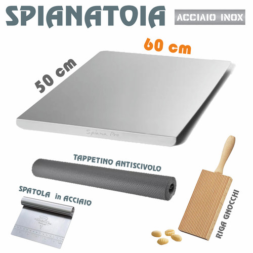 Spianatoia tagliere acciaio - tagliere,