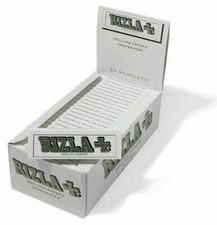 Rizla Cartine White Corte Bianche Scatola Regolare da 50 Libretti