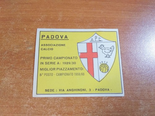 Figurina scudetto calciatori - figurina,
