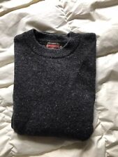 Chevignon Pullover Girocollo In Lana Tweed Mista Seta Taglia XXL