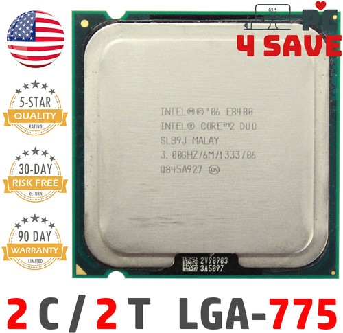 Intel core duo e8400 - 2,