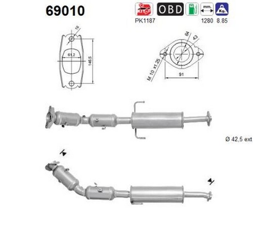 100 136 catalizzatore - kw,