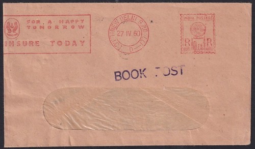 India 1960 ca1 neopost - india, lic