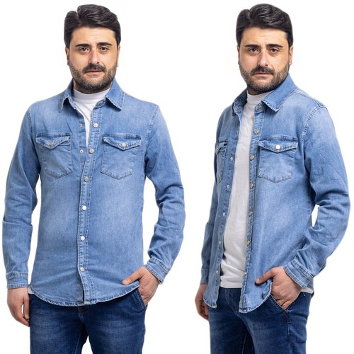 Camicia uomo jeans - camicia, di