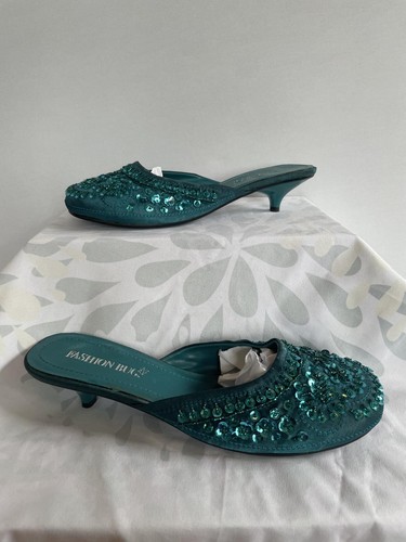 Paillettes teal taglia 5 - teal, 9,5