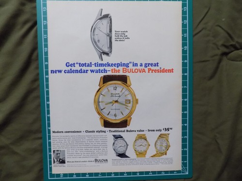 1964 bulova new calendar - ,