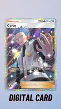 Cyrus Full Art Space-Time Smackdown Pokemon TCG Pocket Trade 2 stelle ⭐⭐ (inglese)