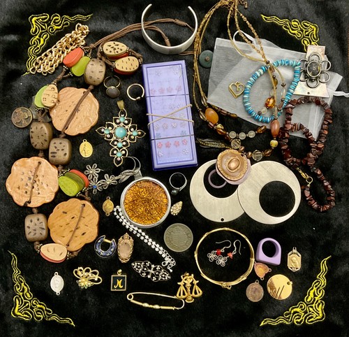 Lot bijoux anciens - anciens, et