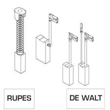 COPPIA SPAZZOLE SPAZZOLA A