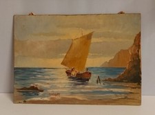 Marina Barca Paesaggio Di Mare