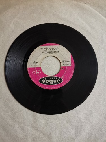 Disco vinile giri antoine - vinile, 45