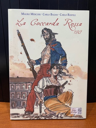 Coccarda rossa 1861 - la,