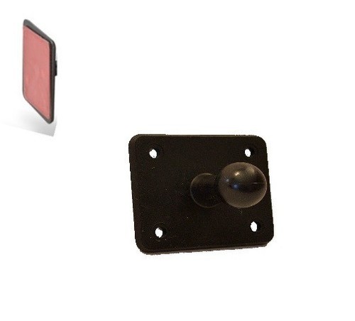 Flat surface mount - mount, 17mm