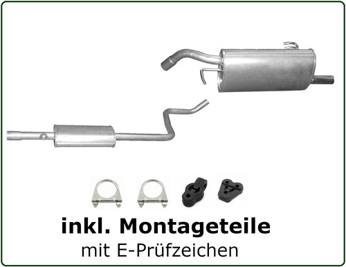 Kit marmitta nuovo - kit,