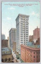 Cartolina d'epoca Chicago