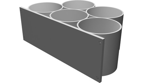 Supporto parete per rotoli - supporto,