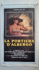 Locandina LA PORTIERA D'ALBERGO VANESSA DEL RIO SAMANTA FOXRIZZO SEXPLOITATION