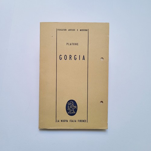 Platone gorgia la - platone,"gorgia",la, nuova