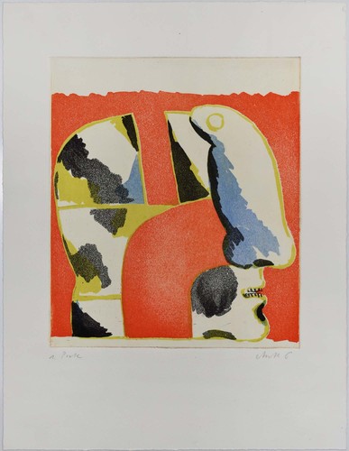 Antes head against - head, red
